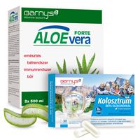 AKCIÓ: Barny´s ALOE vera FORTE 2x500 ml + Barny´s Kolosztrum béta-glükánokkal 30 db